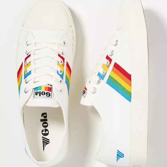 Gola Shoes - Anthropologie Gola Coaster Rainbow Sneakers